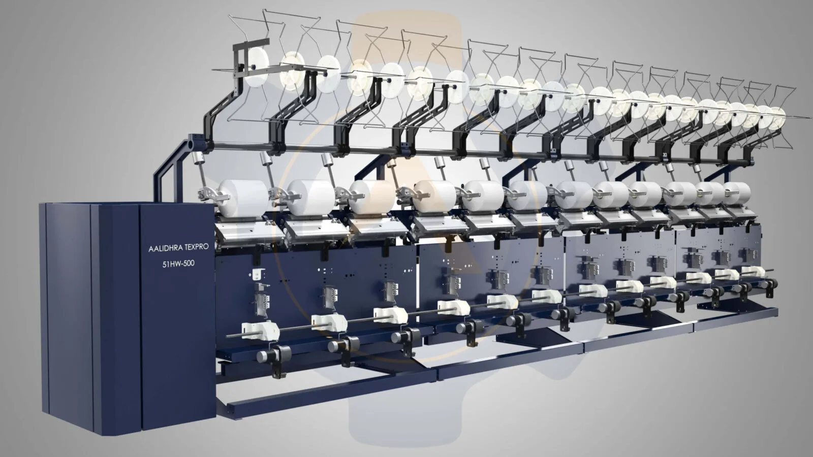 Textile machine animation