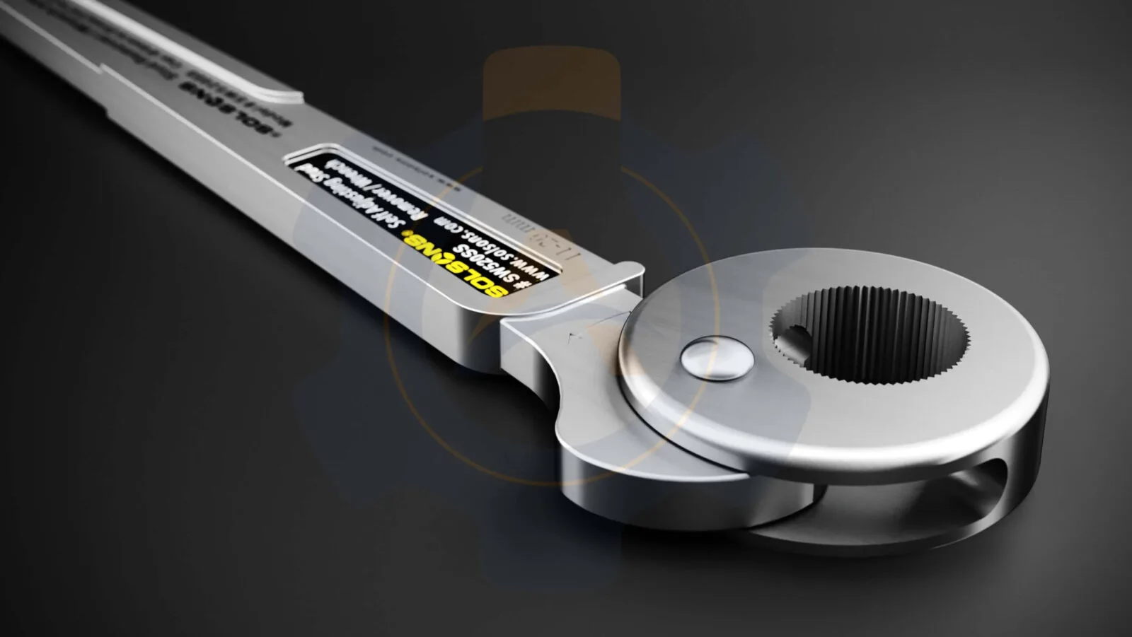 Adjustable Wrench Product Animation
